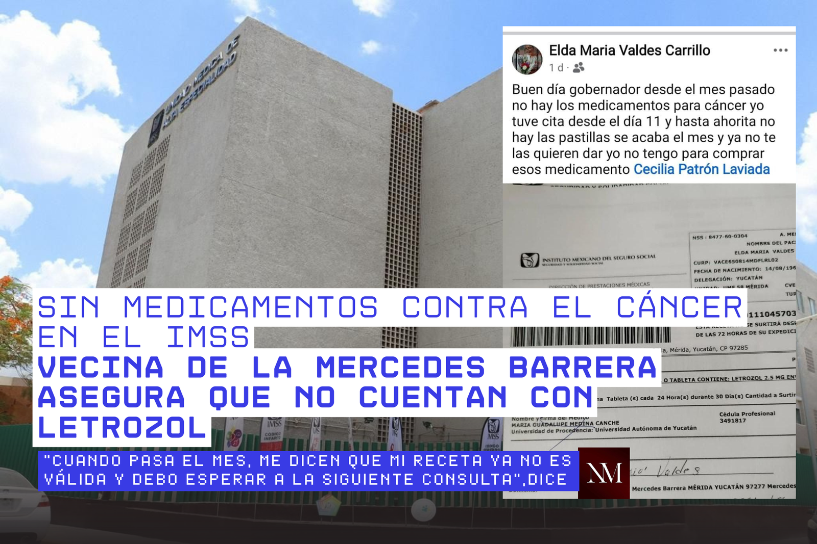 Falta de medicamentos contra el cáncer afecta a pacientes del IMSS en ...